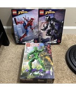 Lego Marvel Spider-Man Lot 76284 76230 76226 Venom Green Goblin Complete - $108.90