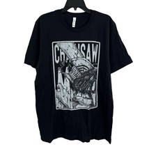 Chainsaw Poster Tee Black XL New - $14.50