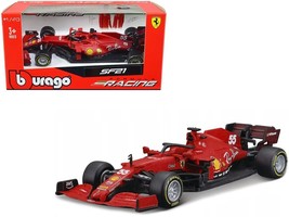 Ferrari SF21 #55 Carlos Sainz Formula One F1 World Championship (2021) F... - $21.93