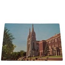 Postcard St. Joseph&#39;s Cathedral High School Sioux Falls SD Chrome Posted - $6.92