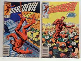 LOT OF 4 DAREDEVIL #209 #210 #211 #215 Marvel Comics 1985 Newsstand - £8.71 GBP