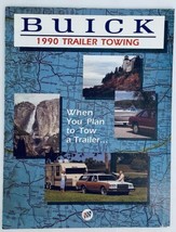 1990 Buick Trailer Towing Dealer Showroom Sales Brochure Guide Catalog - $12.30