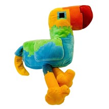 Minecraft Legends Big Beak Pinata Tropical Parrot Plush 10-in PIllow Bod... - $14.94