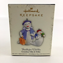 Hallmark Keepsake Ornament Grandma Tillie &amp; Willie Hauntington Collectio... - £23.75 GBP