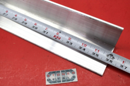 1 Pc of 2-1/2&quot;x 2-1/2&quot;x 3/16&quot; ALUMINUM 6061 ANGLE BAR 36&quot; long T6 Extruded Mill  - £61.07 GBP