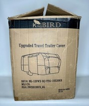 King Bird 18&#39;-20&#39; Extra Thick 4 Layer Travel Trailer Durable RV Cover Camper - £118.51 GBP