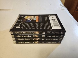 Lot of Black Butler By Yana Toboso Manga Book English Volumes 1-4 VGUC - £19.11 GBP