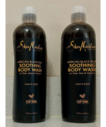 2x SheaMoisture Soothing Body Wash Acne African Black Soap Body Wash 13 oz - $52.02 CAD