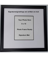 Wedding greeting signature mat personalized guest book picture frame fit... - £32.91 GBP