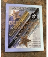 Anastasia Best Brows Ever Kit Brow Wiz &amp; Gel Soft Brown 3pc Set - $33.61 CAD