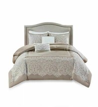 Madison Park Henrietta 5 Piece Cotton Jacquard King/Cal King Comforter S... - £117.99 GBP