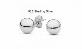 Truly Gorgeous BRAND NEW Sterling Silver .925 Ball Stud Earrings ~With Gift Bag - £13.22 GBP