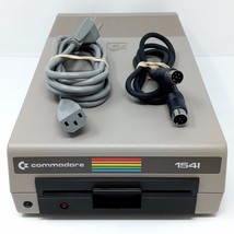 Commodore 64 1541 Floppy Disk Drive w/ Cables - Powers On **Untested** - $59.97