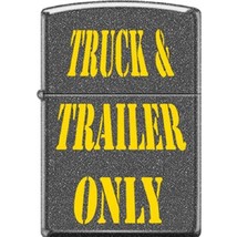 Zippo Lighter - Truck &amp; Trailer Only Iron Stone - 854734 - $27.86