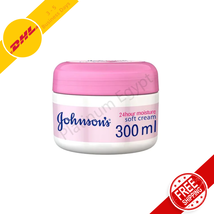 Johnson&#39;s Cream All Day Moisture Cream Rich with Shea Butter 300 ml 10 oz - £23.87 GBP