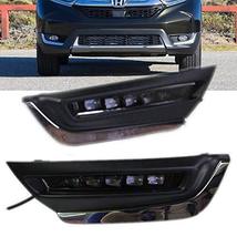 AupTech Car Daytime Running Lights LED DRL Lamps Kit - White Color for Honda CRV - £173.97 GBP