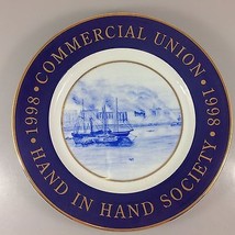 Tiffany Commercial Union Hand in Hand Society Plate 1998 Commemorative - £21.88 GBP