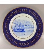 Tiffany Commercial Union Hand in Hand Society Plate 1998 Commemorative - £21.29 GBP