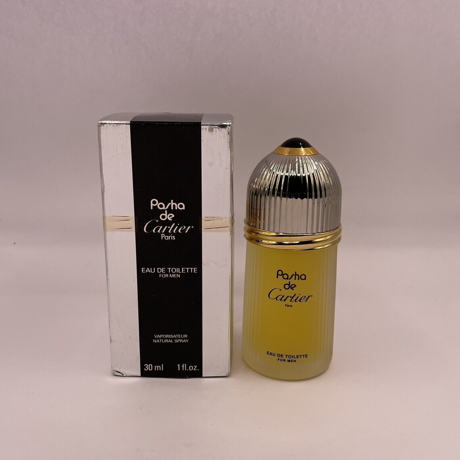 PASHA de CARTIER Paris 1 oz / 30 ml Eau de Toilette SPRAY ~ NEW In BOX - £74.09 GBP