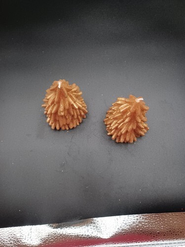 Lot of 2 Christmas Gold Glitter Tree  Item image 6