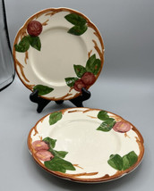 Franciscan Apple Pattern 8&quot; Dessert Plates Manufactured in USA/England - £5.28 GBP