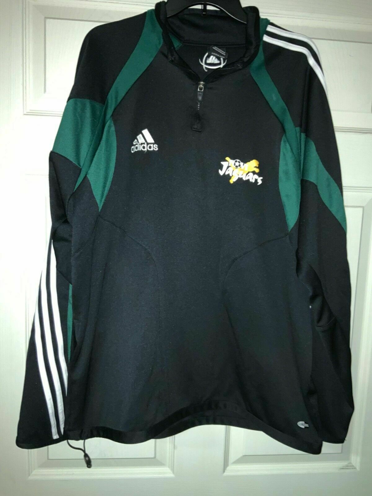 Adidas  Novi Jaguars Long Sleeves Full Zipped Jersey Jacket Men’s Size XL Item image 2
