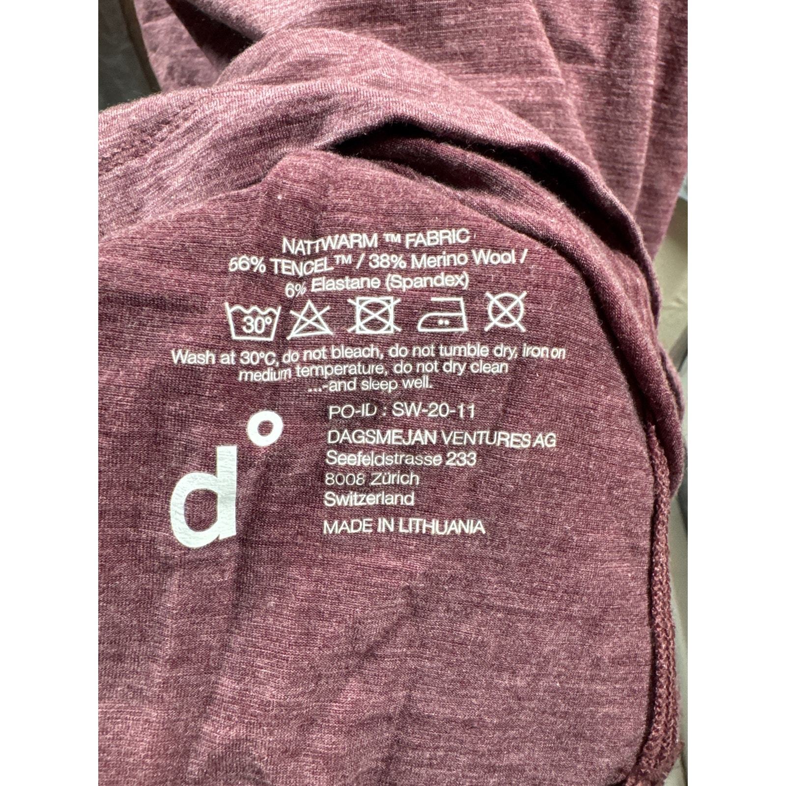 Dagsmejan Merino Wool Tencel NATTWARM Night Dress Long Pajamas Nightgown Size XL Item image 2