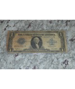 1923 $1 Silver Certificate USA One Dollar Horse Blanket Note BE Block B2... - $49.99