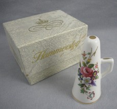 Hammersley Howard Sprays Rose Floral Candle Snuffer Vintage England Bone China - £25.81 GBP