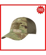 Customizable Unisex Tactical Fitted Cap with Full Buckram Support &amp; Vent... - $931.04 MXN