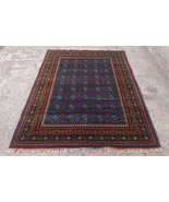 5x7 Bokhara Turkmen Tribal Afghan Rug - Handcrafted Beauty - £574.25 GBP