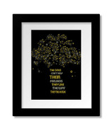 The Trees Song - Classic Rock Lyric inspired Wall Art Print, Plaque or C... - £15.04 GBP+