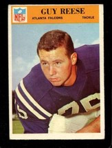 1966 Philadelphia #9 Guy Reese Vg+ Falcons *XB37337 - £0.77 GBP