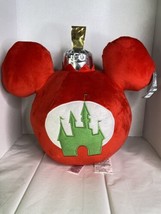 Disney Parks Mickey Mouse Icon Holiday Christmas Ornament Throw Pillow C... - £23.27 GBP