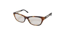 Versace 3220 5119 Cat-Eye Havana &amp; Gold Frames Eyeglasses Frames Only - £38.99 GBP
