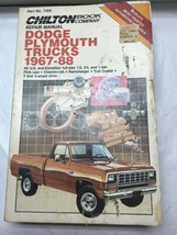 Chilton 7459 - Dodge Plymouth Trucks 1967-88 - Repair Manual - £18.67 GBP