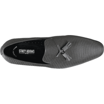 Stacy Adams Men's Tazewell Plain Toe Tassel Slip On Gray 25343-020 image 3