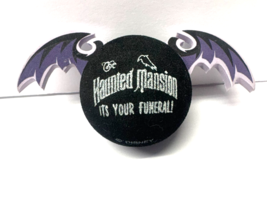 Disney Haunted Mansion &quot;It&#39;s Your Funeral&quot; Bat Winged Antenna Topper - $274.54 MXN