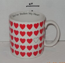 &quot;You&#39;ve Stolen My Heart&quot; Coffee Mug Cup Ceramic Valentines Russ Berrie - £7.74 GBP