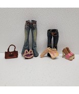 Bratz Fashion Out ‘N’ About Out And About 2003 Bottoms, Tops, Shoes &amp; Purse - £15.90 GBP