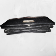 Brighton Gina Organizer Crossbody Clutch Black Brown  image 8