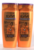 2 L&#39;Oréal Elvive 12.6 Oz Extraordinary Oil Curl Nourishing Shampoo For Dry Hair - £19.90 GBP