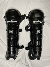 Macgregor Umpire Leg Guards With Black Finish MCB67XXX - $45.00