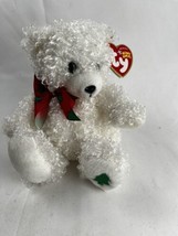 Merrybelle the Christmas Bear - Ty Beanie Baby - NWT - 2005 - Stocking stuffer - £2.42 GBP