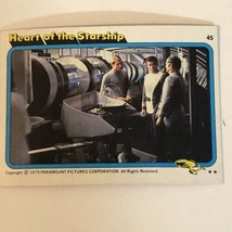 Star Trek 1979 Trading Card #45 Heart Of The Startship William Shatner Kirk - £1.57 GBP