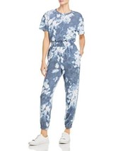 Msrp $78 Aqua Tie Dyed Jumpsuit Blue Size Xs Nwot - £26.65 GBP