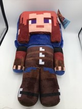 Minecraft legends Ranger Pillow plush Video Game 19 Inch Stuffed MoJang - £15.69 GBP