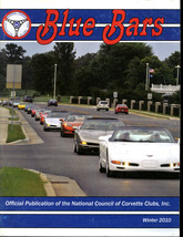 Blue Bars Winter 2010 Magazine - Official Publication Nat. Corvette Clubs, Inc. - £1.86 GBP