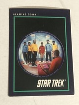 Star Trek Trading Card Vintage 1991 #153 Beaming Down - £1.57 GBP