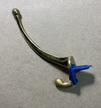 Solid Brass WallMounted Coat Robe Hat Towel Hook Hanger 5 Inches - £8.75 GBP